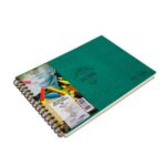 BITÁCORA O LIBRETA PEQUEÑA ARGOLLADA 1/2 CARTA