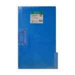 CARPETA PLASTICA CON LEGAJADOR TAMAÑO OFICIO COLOR AZUL