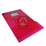 CARPETA PLASTICA CON LEGAJADOR TAMAÑO OFICIO COLOR ROJO