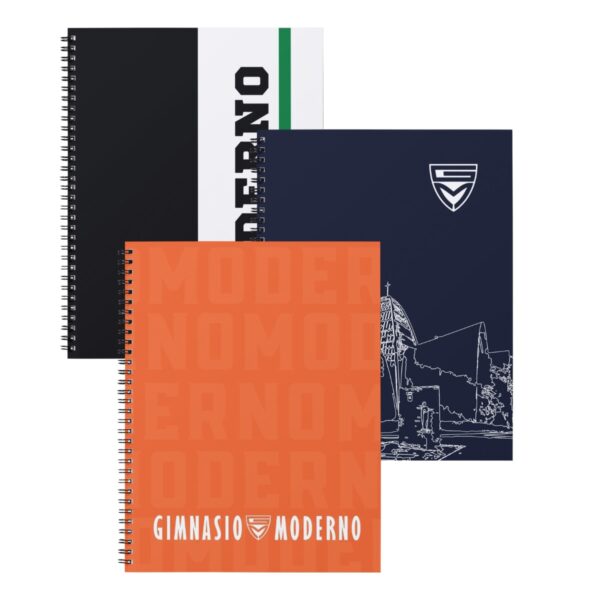 CUADERNO ARGOLLADO CUADRICULADO - 80 hojas