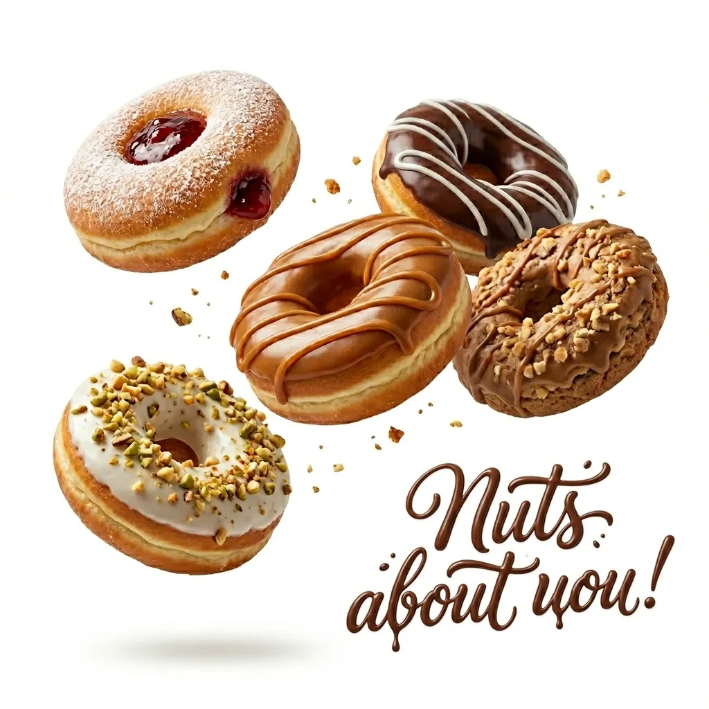 Donuts - Nuts about you